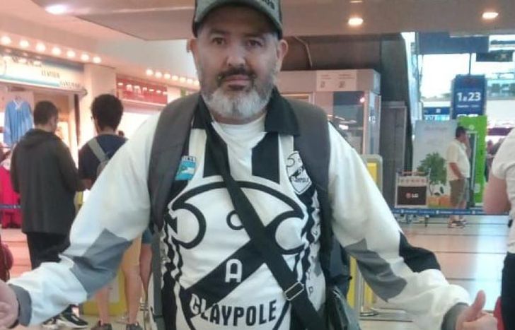 Sánchez, con toda la ilusión. Luego le notificaron que no podía viajar.