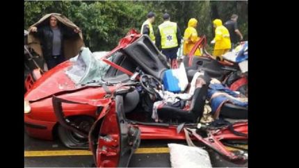 tres argentinos murieron aplastados por un container en brasil