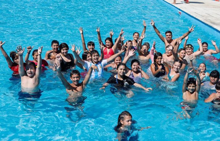 Se viven jornadas a pura alegría en el Parque de Albertina.