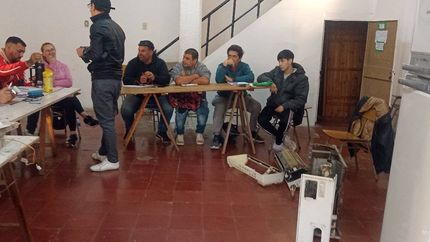 El curso de refrigeración es uno de los más convocantes de las opciones que ofrece la Sociedad de Fomento Barrio Laprida.
