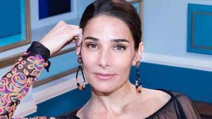 juana viale y un invitado polemico