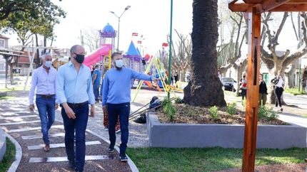 Insaurralde participó de la inauguración.
