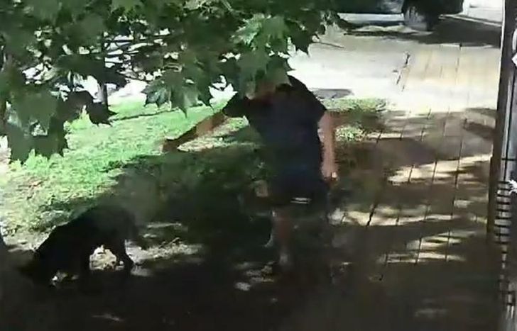 El hecho quedó filmado.