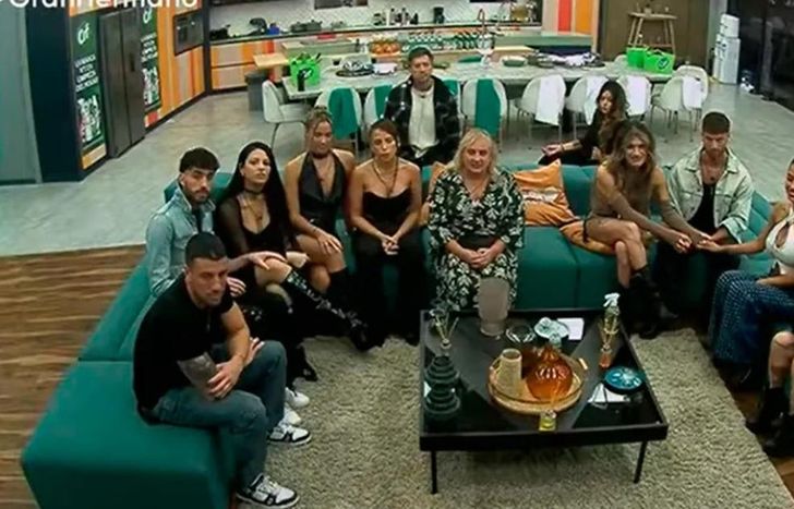 Cuatro jugadores en placa en Gran Hermano.