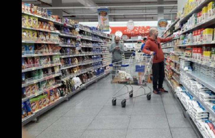 El aumento de precios registrado en las góndolas en los últimos días alcanzar el 15%.