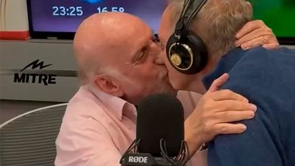 El piquito de Horacio Pagani y Marcelo Bonelli.&nbsp;