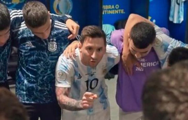 La arenga de Lionel.