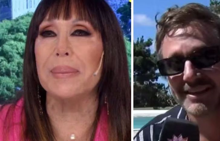 Moria Casán y Benjamín Vicuña.&nbsp;