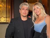 Kennys Palacios y Wanda Nara.&nbsp;