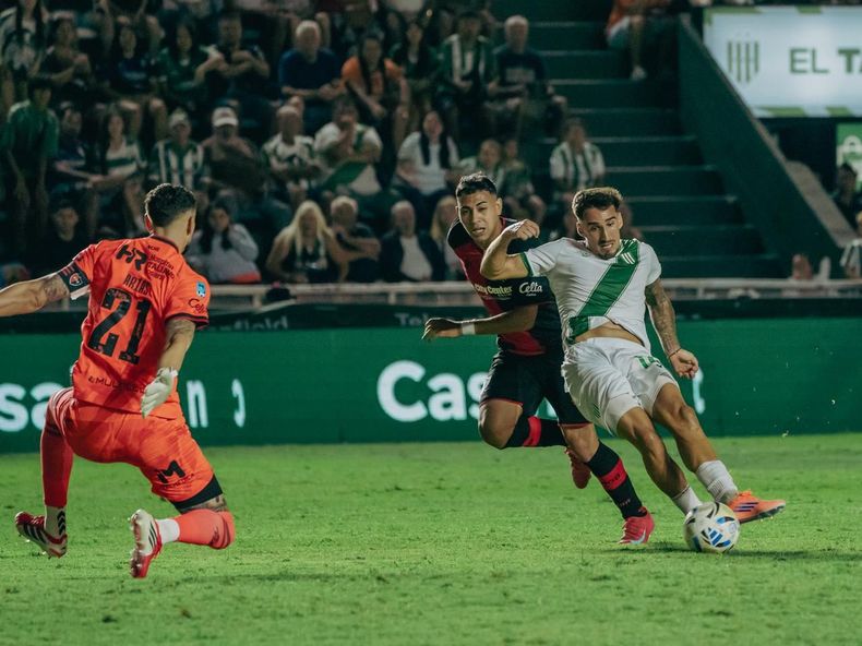Mauro Méndez, clave en la victoria de Banfield.