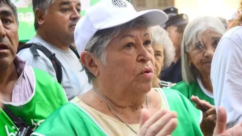 La titular del Centro de Jubilados y Pensionados de ATE expresó su angustia por la crítica situación.