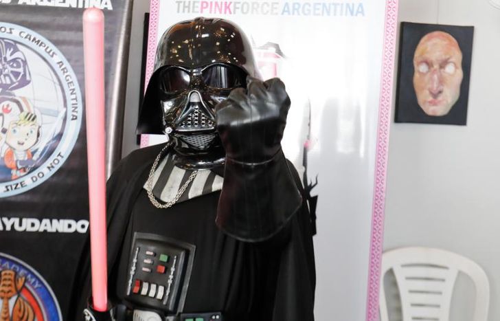 Darth Vader estuvo presente en Lomas.
