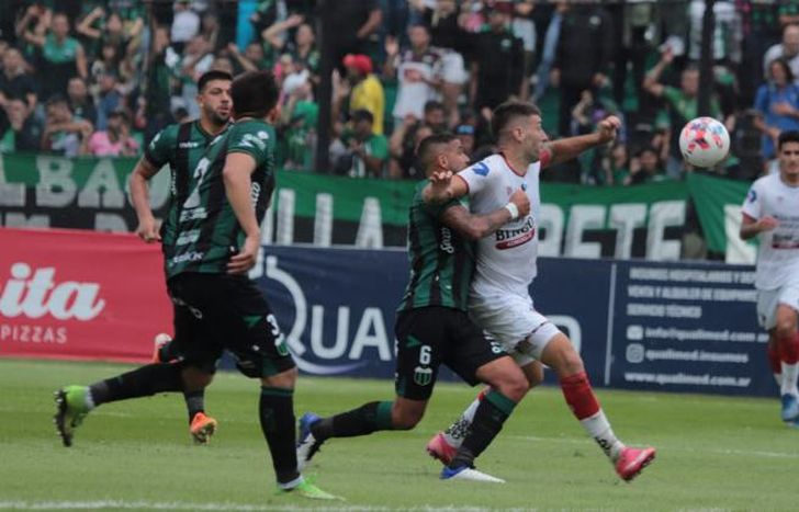 Mateo Acosta participó en la más clara del Tricolor.