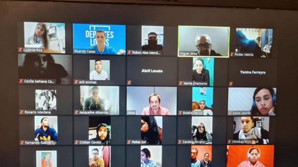 El encuentro contó con la presencia de 70 alumnos de la escuela.