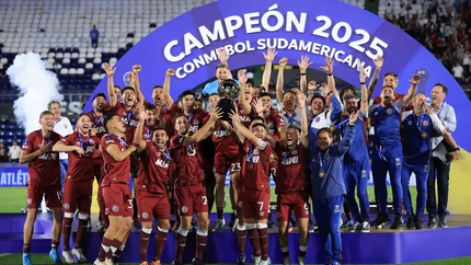 Lanús defenderá el título de la Copa Sudamericana.