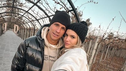 Gianluca Simeone y Eva Bargiela.