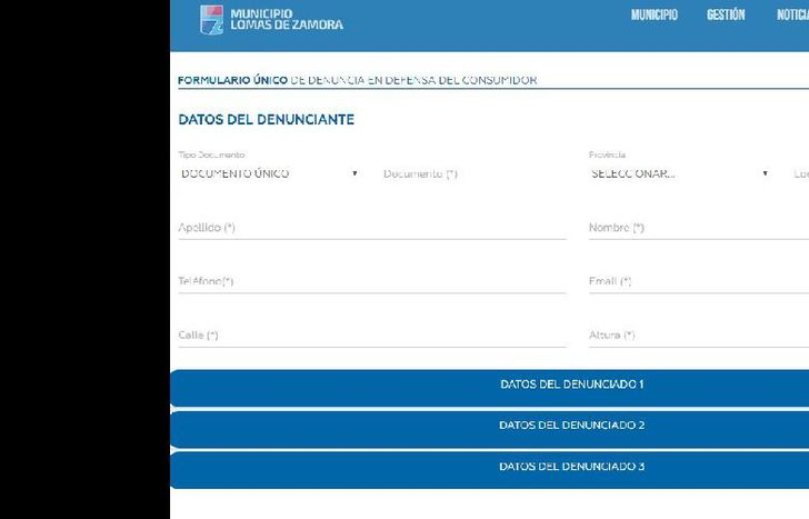 en la web del municipio se recopilan los datos y, de ser necesario, se fija una mediación entre el vecino y la empresa.