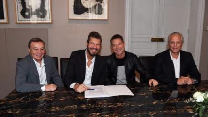 tinelli firmo contrato por tres anos con el trece