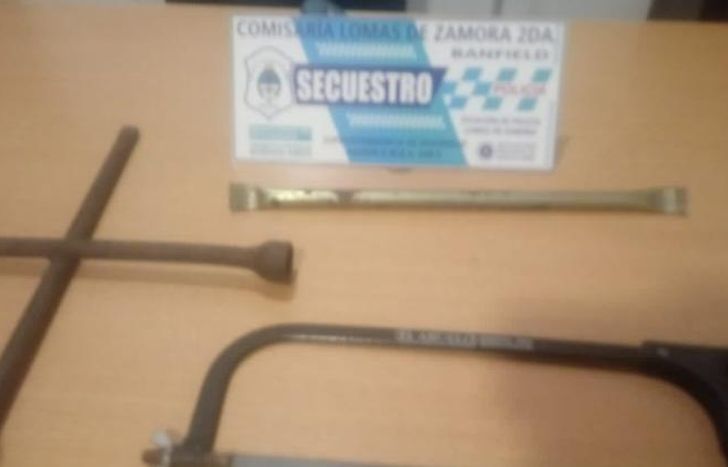 Los elementos secuestrados.