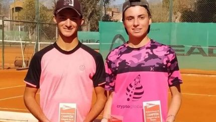 Agustín y Santiago, los grandes ganadores en Estudiantes de La Plata.