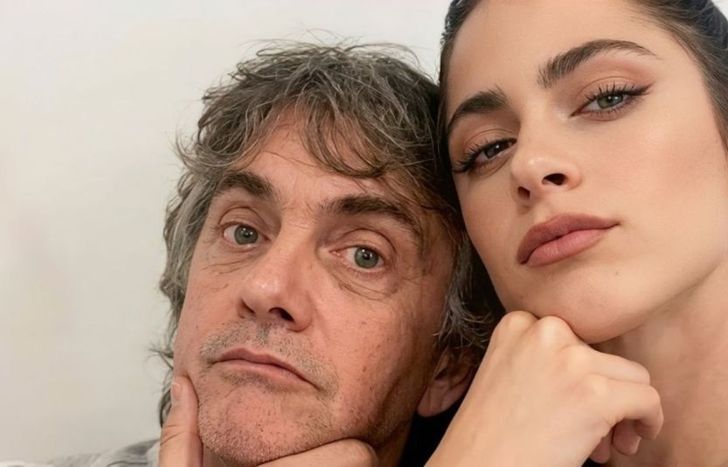 Tini Stoessel y su papá.&nbsp;