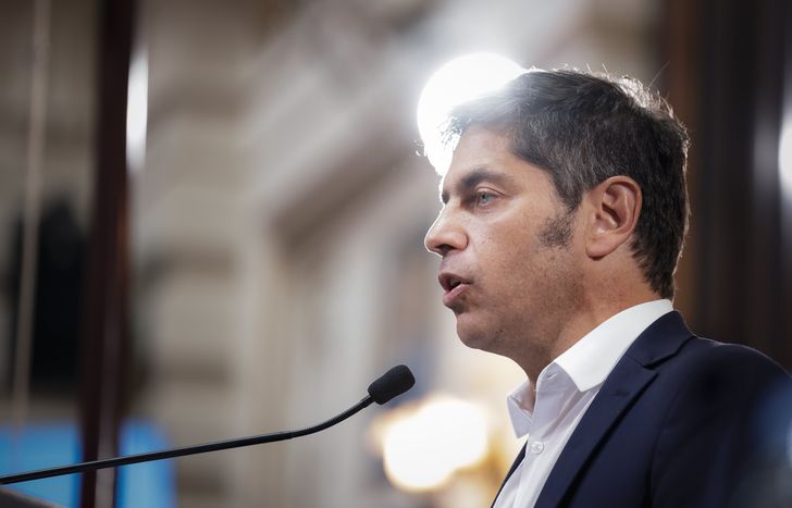 Axel Kicillof, en la apertura de sesiones ordinarias.
