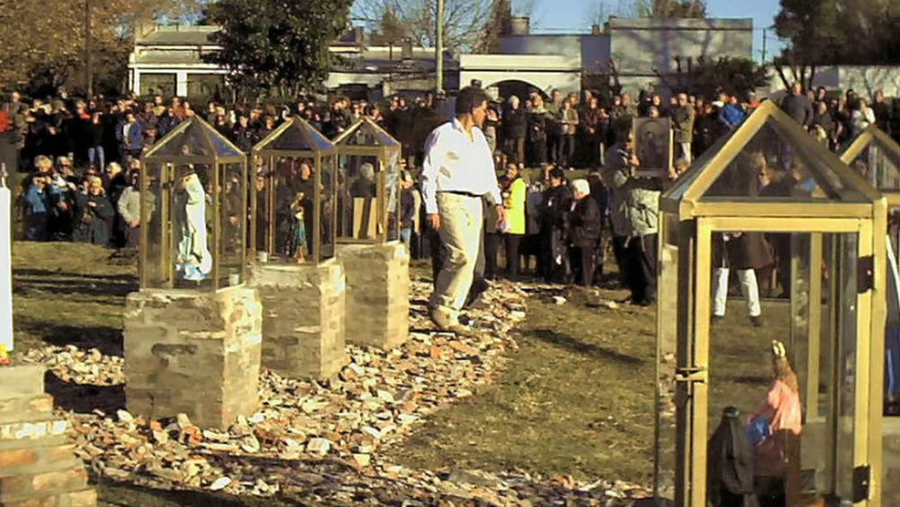 Gustavo Cadario creó este espacio en el Parque Finky en 2003 junto a vecinos.&nbsp;