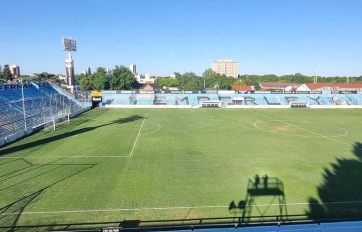 El campo de juego del Gasolero recibió mejoras.