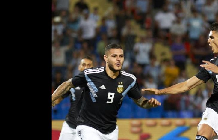Icardi rompió la sequía y gritó su primer gol con la Selección.