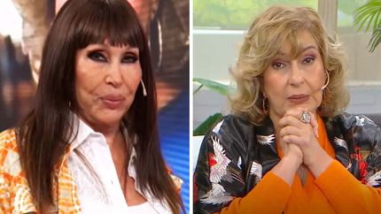 Moria Casán y Georgina Barbarossa, enfrentadas.&nbsp;