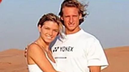 Sofía Zamolo y David Nalbandian.