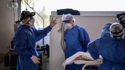 La ocupación de camas en el AMBA es del 64,3%.