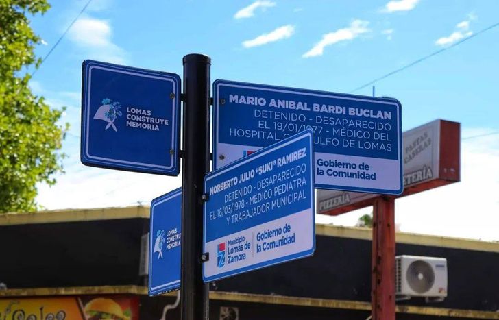 Homenajearon a dos médicos del Hospital Gandulfo desaparecidos en Dictadura.