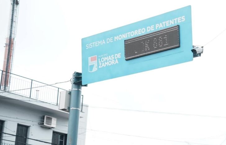 Hay 76 lectoras de patentes en calles, avenidas y accesos.