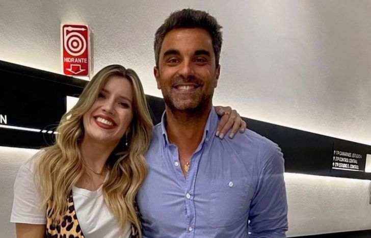 Laurita Férnández y Peluca Brusca, separados.