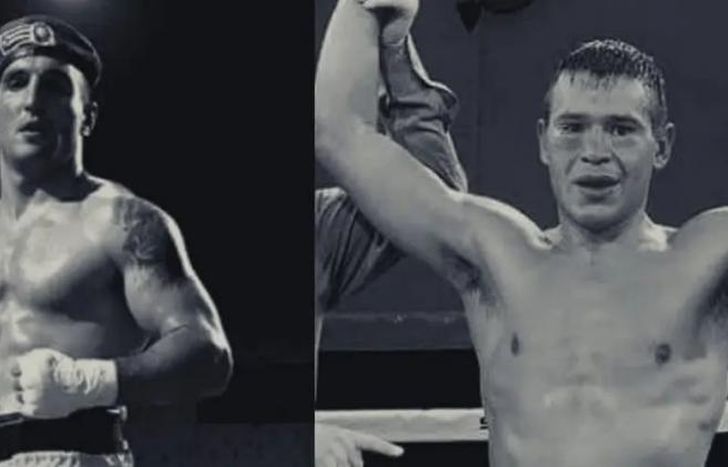 Karalitzky y Pérez, en una exhibición en el Barrio La Perla.