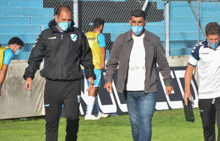 Fernando Ruiz habló en la previa del partido con Almirante.