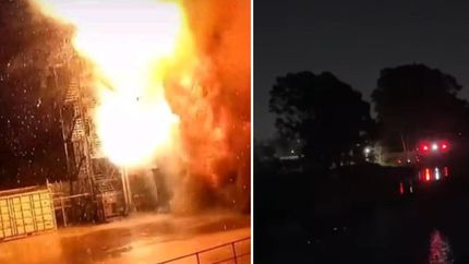 Según distintos comentarios, la explosión provino del Frigorífico Penta.