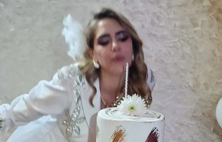 Sabrina, de festejo.