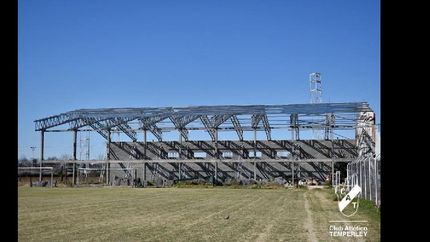 el nuevo gimnasio de temperley empieza a tomar forma el nuevo gimnasio de temperley empieza a tomar forma