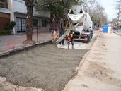 Todas las semanas hay obras de bacheo en diferentes puntos de Lomas.