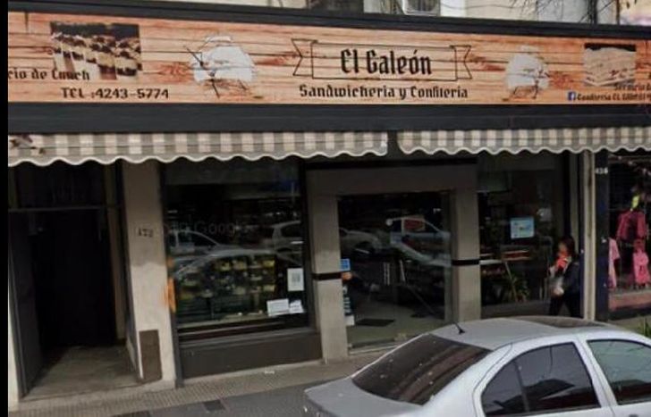 La confitería El Galeón de Lomas está ubicada en Laprida 420.