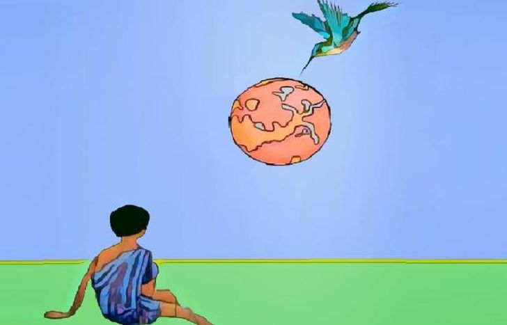 La imagen del artista Javier Pollasqui.