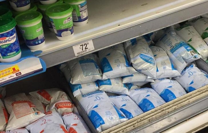 Los productos lácteos incrementaron de manera significativa en la primera semana de noviembre.