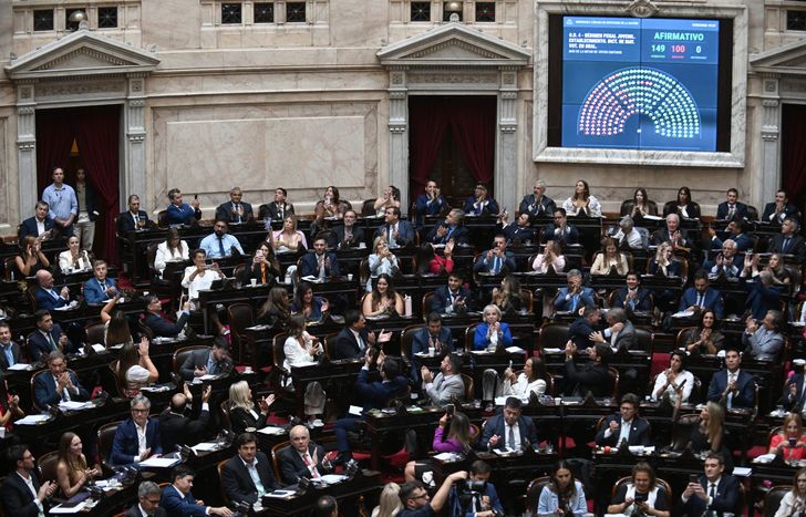 La Cámara de Diputados aprobó en general por 149 contra 100 votos el proyecto de la baja de la edad de imputabilidad.&nbsp;