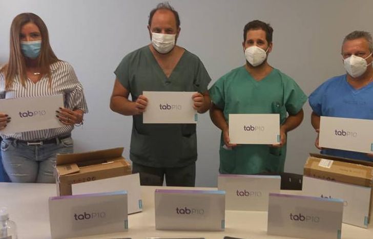 Nuevas tablets para el Hospital Llavallol.