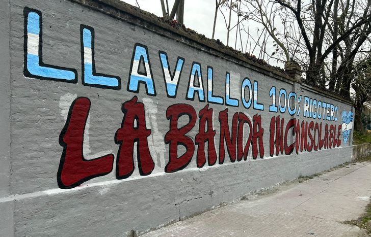 mural indio llavallol