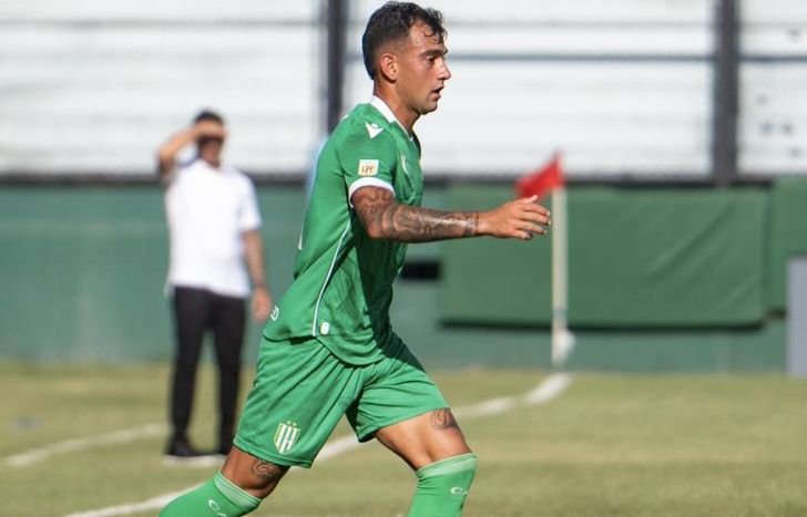 Alaniz, uno de los puntas de Banfield.