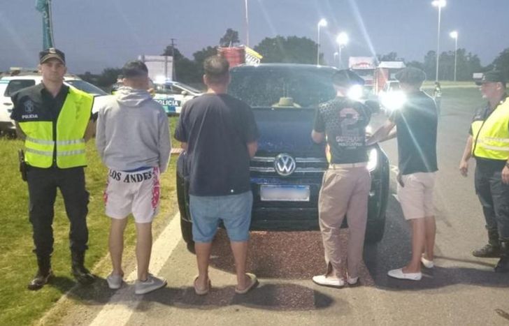 El lomense fue detenido junto a otros dos sujetos.