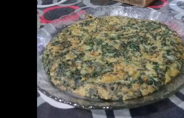 una de las comidas con las verduras frescas.